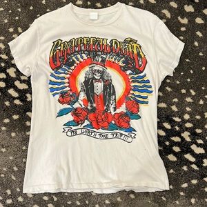 MadeWorn Grateful Dead Tee Top from Intermix, Off White, Size XS